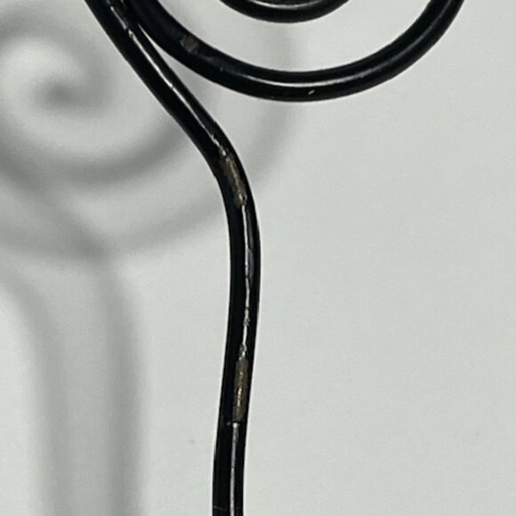 VTG Cheetah Elephant Photo Notecard Wire Holders Hangers Office Home 6.5"Tall - Picture 12 of 13